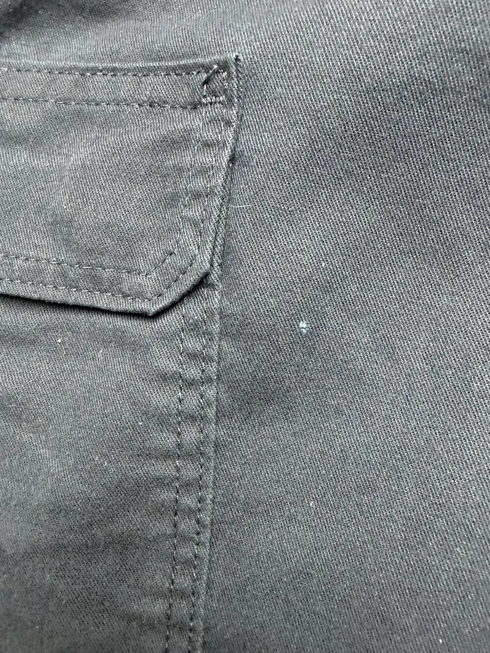 Dickies Cargo Pants Mens 40x30 Blue Denim Straight Relaxed Fit Workwear Utility